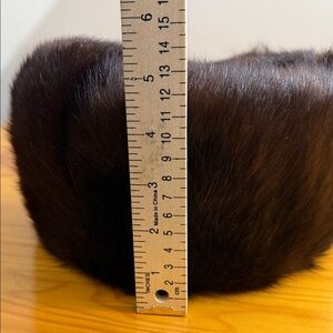 Brown Mink Real Fur Hat